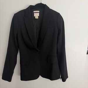 Club Monaco // black womens blazer